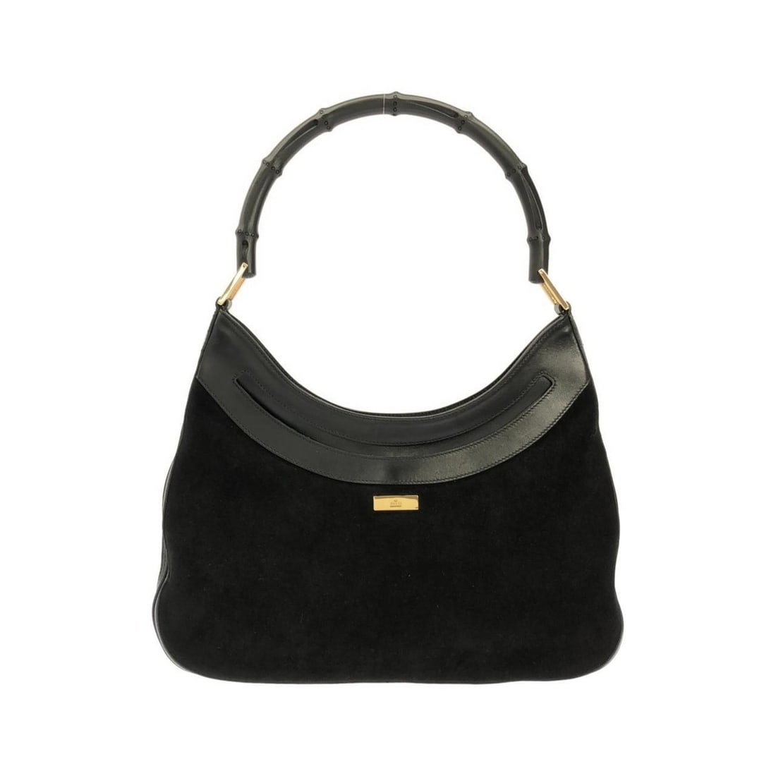 Gucci 001 4062 Shoulder Bag: --- Catalog ---Category: SizeSize (HxWxD): 27cm x 32cm x 1.5cm / 10.62'' x 12.59'' x 0.59''Category: DesignType: Shoulder bagColor: BlackGender: Men,WomenMaterial: Suede , Leather Hardware Color: Gold