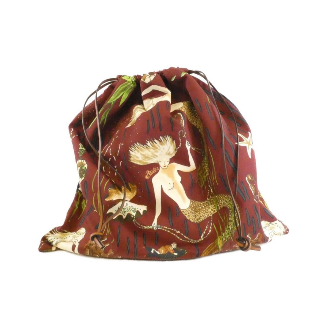 Loewe Paula Drawstring Pouch: --- Catalog ---Category: SizeSize (HxWxD): 41cm x 45cm x 1cm / 16.14'' x 17.71'' x 0.39''Category: DesignType: PouchColor: Bordeaux, PurpleGender: WomenMaterial: Canvas Category: GeneralBrand: Loewe--