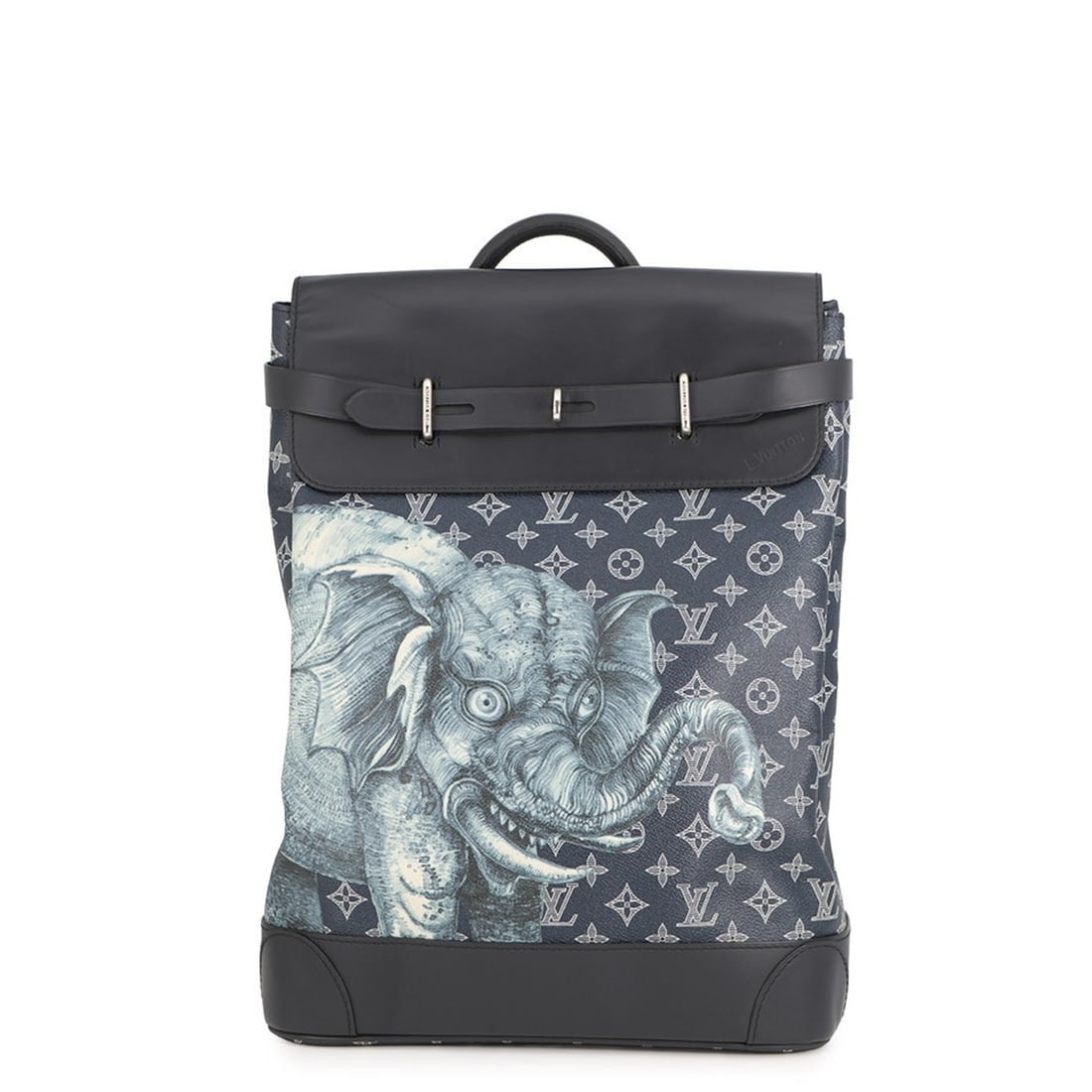 Louis Vuitton Monogram Savannah Steamer Backpack M54126, Navy. Bag for Men.: --- Catalog ---Category: SizeWeight: 1.25kg / 2.75lb.Size (HxWxD): 43cm x 32cm x 15cm / 16.92'' x 12.59'' x 5.9''Category: DesignType: BackpackColor: AncreGender: MenHardware Color: SilverCategory: Ge