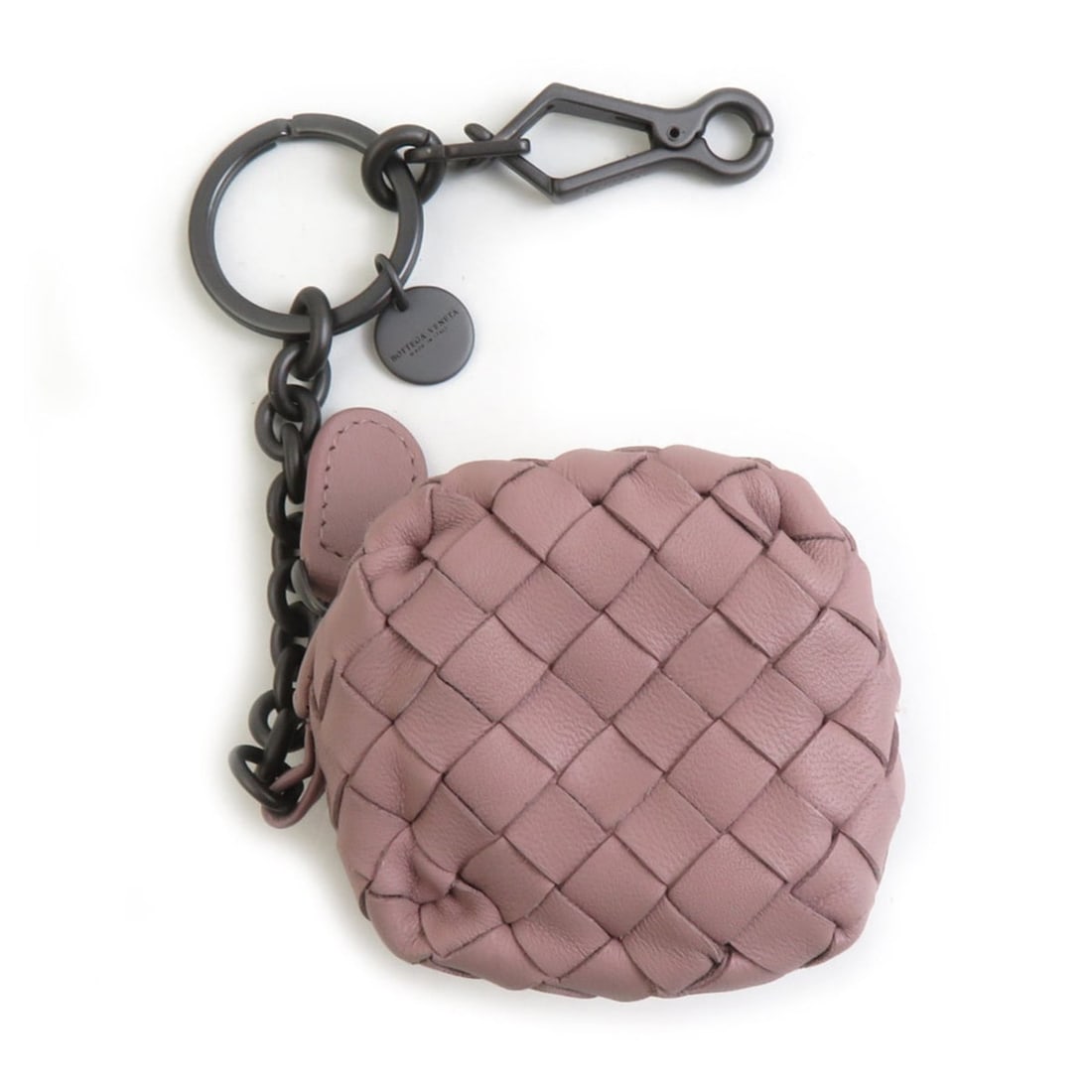 Bottega Veneta wallet with coin purse in intrecciato leather, dusty pink, women's, r10950a: --- Catalog ---Category: SizeSize (HxWxD): 6.3cm x 7cm x 4cm / 2.48'' x 2.75'' x 1.57''Category: DesignType: Coin purse/coin caseColor: Dusty pinkGender: WomenMaterial: Leather Category: GeneralBrand: