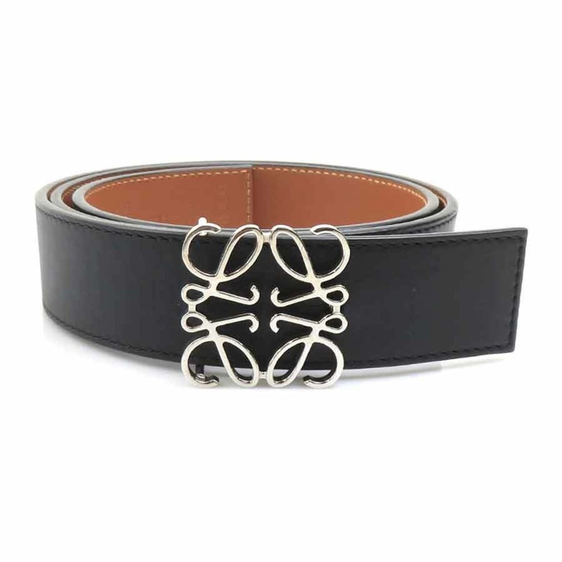 LOEWE Black Leather Belt, Unisex, H31824K: --- Catalog ---Category: SizeLength: 80cm - 90cm / 31.49'' - 35.43''Category: DesignType: Standard beltColor: BlackGender: Men,WomenMaterial (Strap): Leather Category: GeneralBrand: LoeweCountry of Or