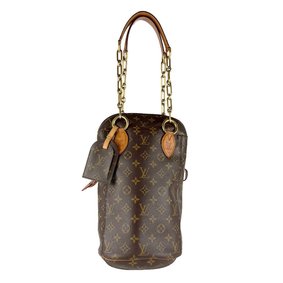 Louis Vuitton Monogram Punching Bag GM Shoulder in Canvas, Brown and Gold, Women's, M40231 z8238: --- Catalog ---Category: SizeSize (HxWxD): 35cm x 20cm x 16cm / 13.77'' x 7.87'' x 6.29''Category: DesignType: Shoulder bagColor: BrownGender: WomenMaterial: Monogram , Canvas Category: GeneralMPN: M4