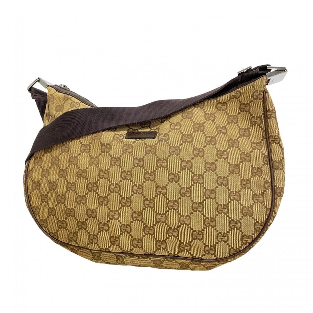 Gucci Shoulder Bag GG Canvas 122790 Brown Beige Women's P2096938: --- Catalog ---Category: SizeSize (HxWxD): 20cm x 32.5cm x 5cm / 7.87'' x 12.79'' x 1.96''Category: DesignType: Shoulder bagColor: Beige, BrownGender: WomenMaterial: Canvas Hardware Color: SilverCateg