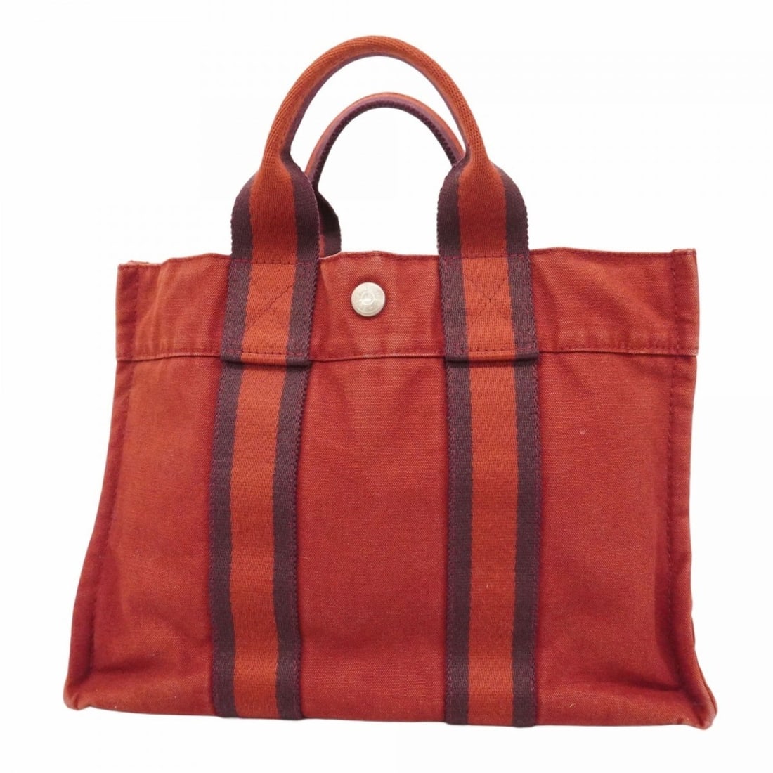 Hermes Tote Bag Foul To PM Canvas Red Women's P2089818: --- Catalog ---Category: SizeSize (HxWxD): 22.5cm x 30.5cm x 8cm / 8.85'' x 12'' x 3.14''Category: DesignType: Tote bagColor: Red colorGender: WomenMaterial: Canvas Hardware Color: SilverCategory: Gen