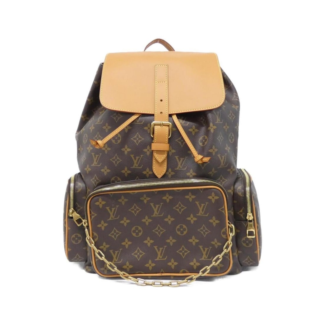 Louis Vuitton Monogram Trio Backpack M44658: --- Catalog ---Category: SizeWeight: 1.63kg / 3.59lb.Size (HxWxD): 44cm x 38cm x 21cm / 17.32'' x 14.96'' x 8.26''Strap Length: 68cm - 80cm / 26.77'' - 31.49''Category: DesignType: BackpackColor: Marr