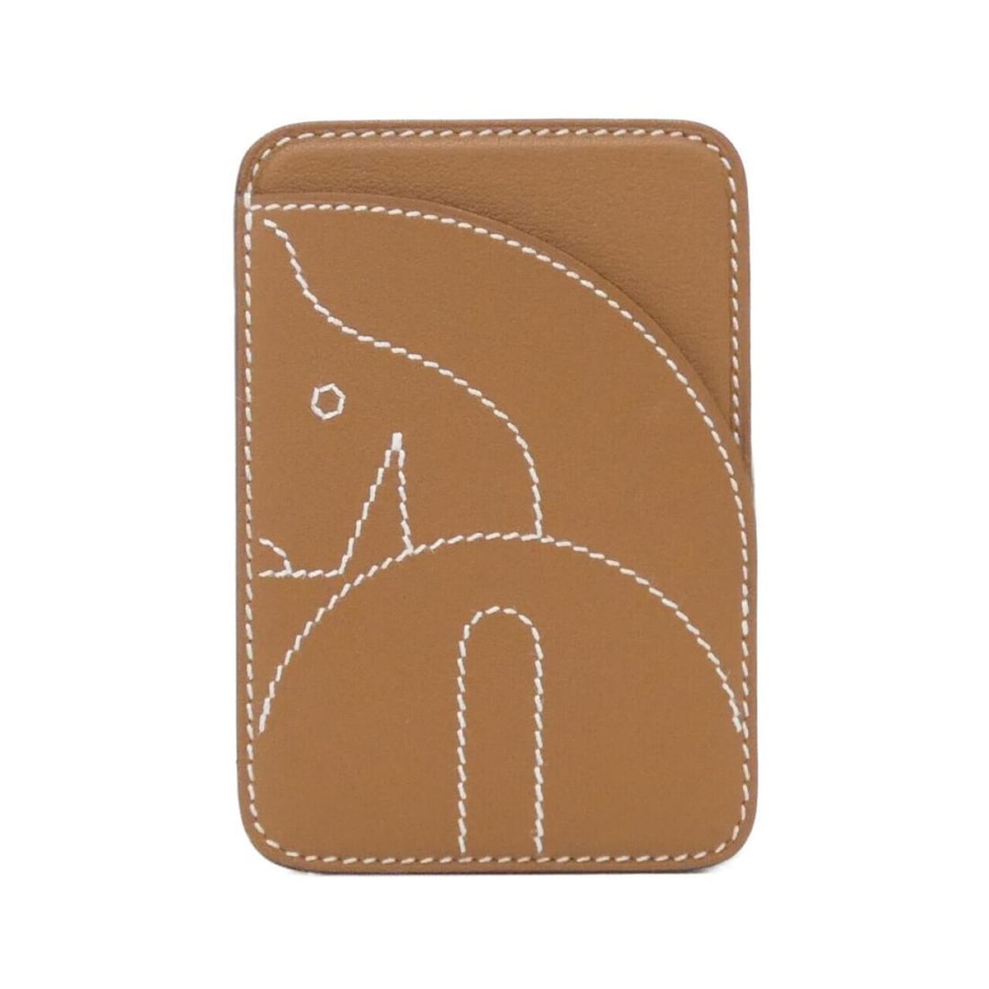 Hermes Hermès CHEVAL MagSafe 0002741 Business Card Holder/Card Case: --- Catalog ---Category: DesignType: Business card caseColor: GoldGender: Women,MenMaterial: Swift leather Category: GeneralBrand: HermesCategory: Physical PropertiesSize (HxWxD): 9.5cm x 6.5cm / 3.74