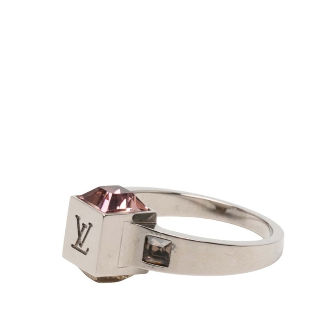 Louis Vuitton Berg Gamble Ring #L M65230 Silver Multicolor Metal Women's LOUIS VUITTON: --- Catalog ---Category: SizeJP Size: 12US Size: 6.5Category: DesignType: Band ringColor: Multi-color, SilverGender: WomenMaterial: MetalColor Grade: LCategory: GeneralMPN: M65230Brand: Louis Vuitton-