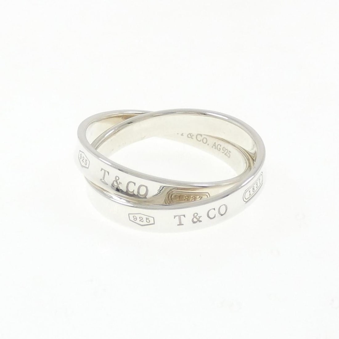 Tiffany 1837 Interlocking Circle Ring: --- Catalog ---Category: SizeJP Size: 16.5US Size: 8Category: DesignType: Band ringGender: Women,MenMaterial: Silver 925Category: GeneralBrand: Tiffany--- Item List ---Section: ConditionRanking: Rank