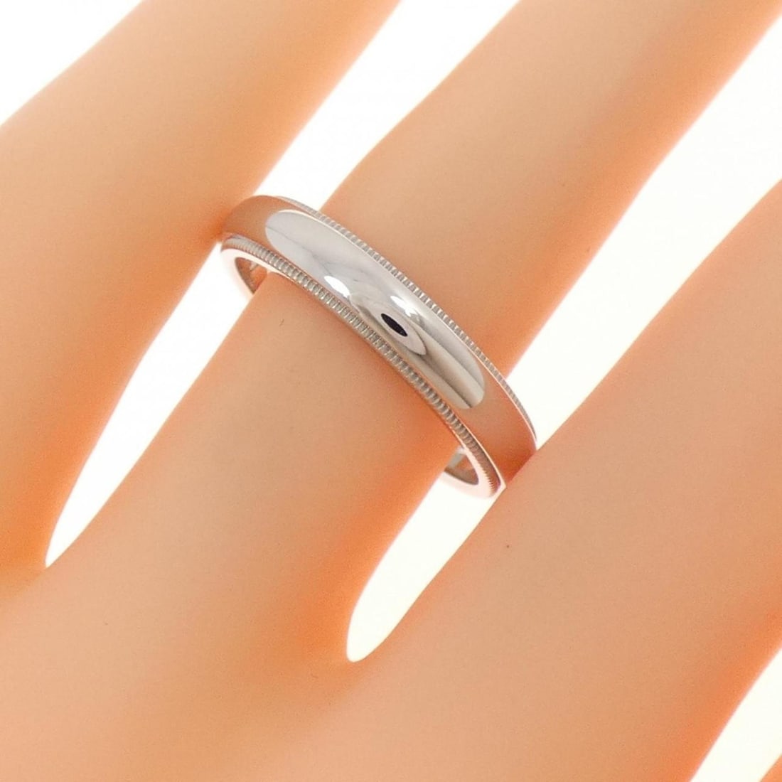 Tiffany Milgrain Ring - 4