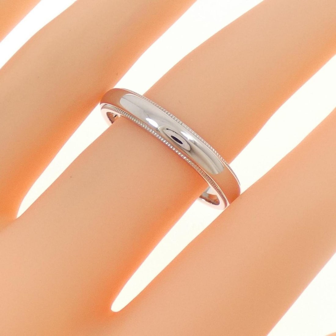 Tiffany Milgrain Ring - 4