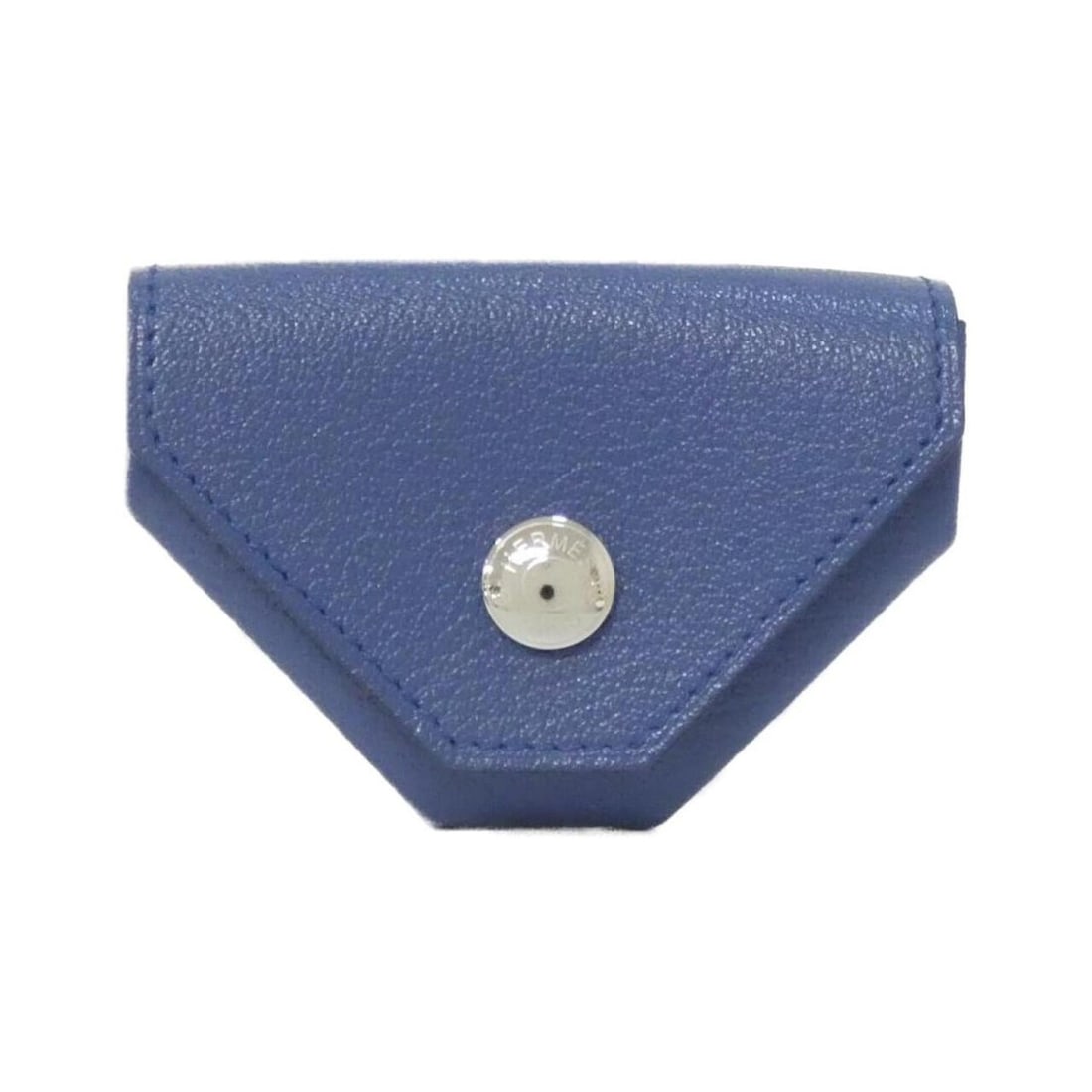 Hermes Hermès Vin Quatre 077635CK Wallet/Coin Case: --- Catalog ---Category: SizeSize (HxWxD): 6cm x 9cm x 2cm / 2.36'' x 3.54'' x 0.78''Category: DesignType: Coin purse/coin caseColor: Blue AgateGender: Women,MenMaterial: Chevre leather Category: Gene