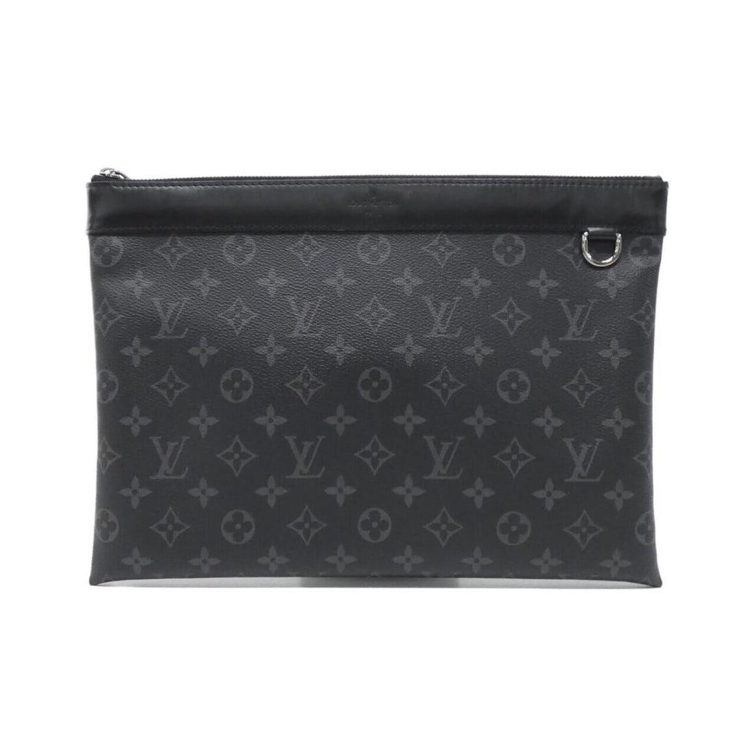 Louis Vuitton Monogram Eclipse Pochette Discovery M62291 Handbag: --- Catalog ---Category: SizeSize (HxWxD): 24cm x 35cm x 2cm / 9.44'' x 13.77'' x 0.78''Category: DesignType: Handbag, PochetteColor: BlackGender: MenMaterial: Coated canvas Hardware Color: SilverCate
