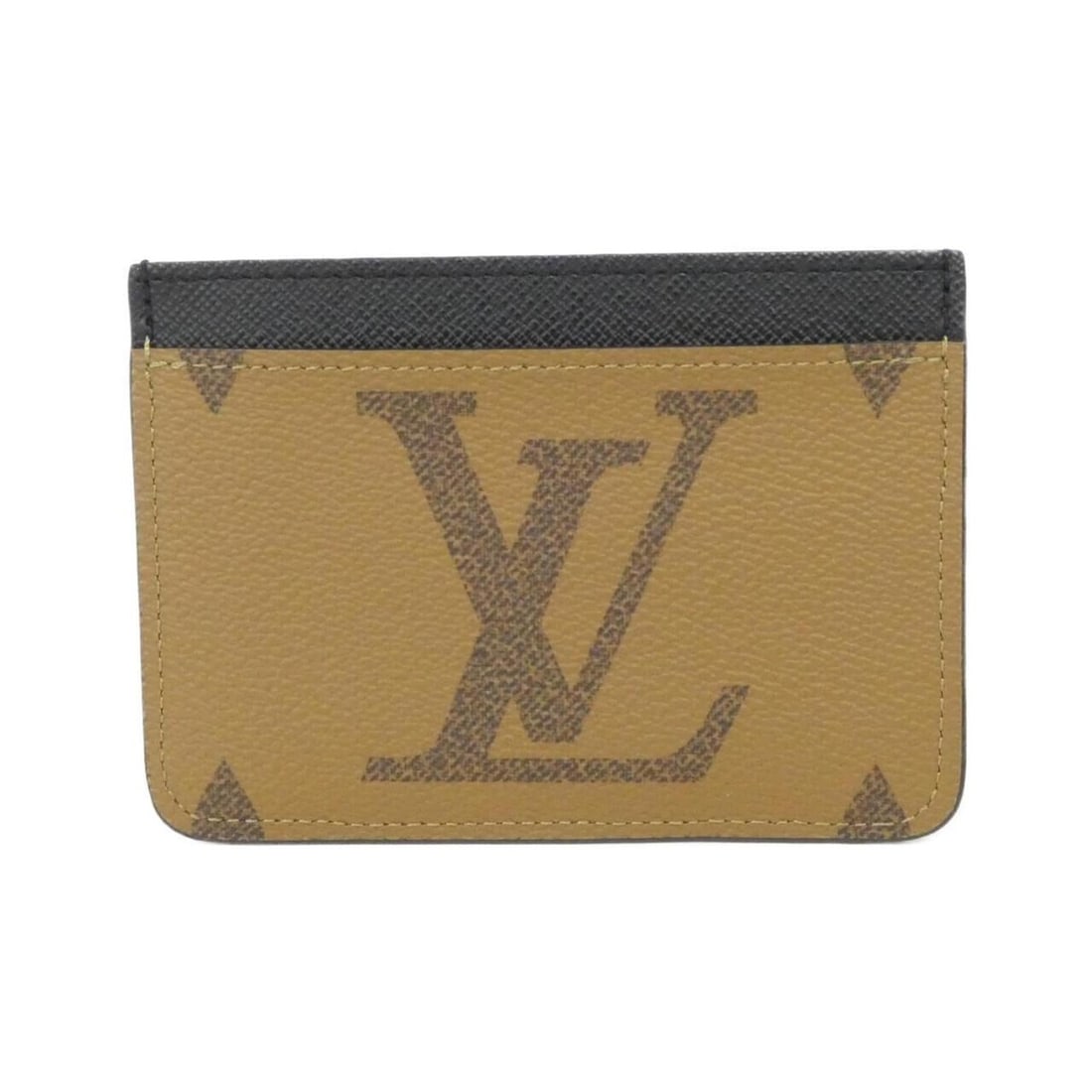 Louis Vuitton Monogram Reverse Business Card Holder/Card Case Porte Carte LV Side Up M81462: --- Catalog ---Category: DesignType: Card caseColor: MarronGender: Men,WomenMaterial: Coated canvas Category: GeneralMPN: M81462Brand: Louis VuittonCategory: Physical PropertiesSize (HxWxD): 8cm x 11c
