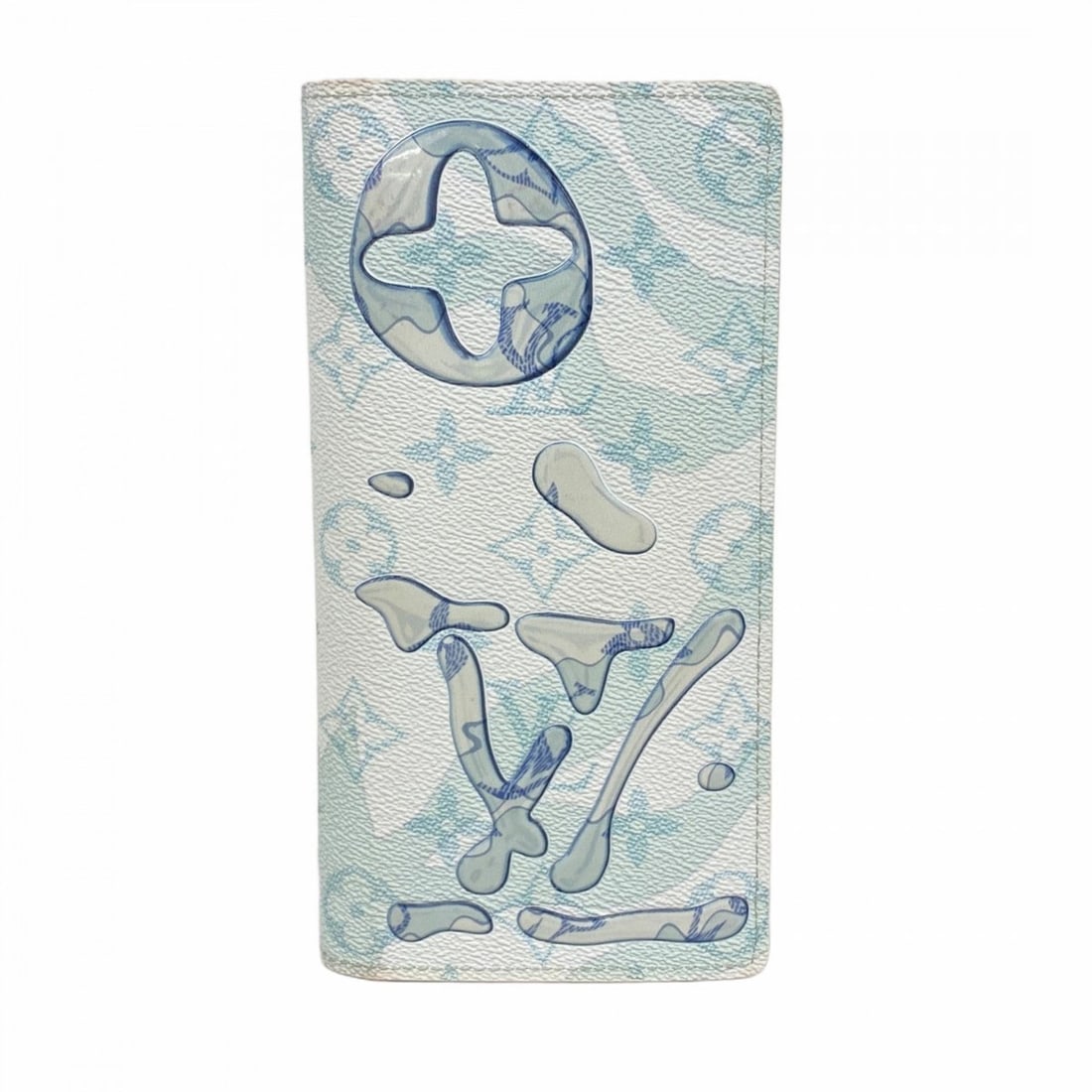 Louis Vuitton Monogram Aqua Garden Portefeuille Brazza M82306 Men's Long Wallet, Blue Multi: --- Catalog ---Category: SizeSize (HxWxD): 19cm x 10cm x 2cm / 7.48'' x 3.93'' x 0.78''Category: DesignType: Long wallet (bi-fold)Color: BlueGender: MenCategory: GeneralMPN: M82306Brand: Louis Vuitton