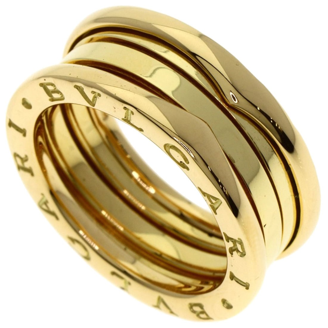 BVLGARI B-zero1 2-Band #53 Ring in 18K Yellow Gold for Women: --- Catalog ---Category: SizeJP Size: 13US Size: 6.5Category: DesignType: Band ringColor: GoldGender: WomenMaterial: Yellow gold (18K)Category: GeneralBrand: Bvlgari--- Item List ---Section: Condition