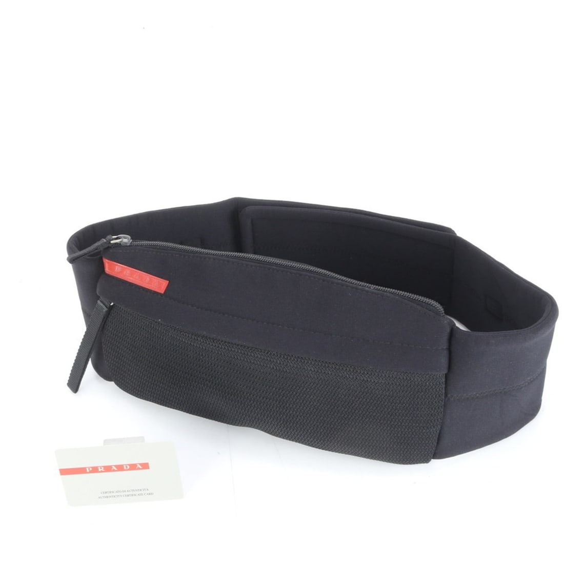 Prada Sport B9257Y Waist Bag, Body Pouch for Men: --- Catalog ---Category: SizeSize (HxWxD): 16cm x 27cm x 1cm / 6.29'' x 10.62'' x 0.39''Category: DesignType: Fanny pack, Sling bagColor: BlackGender: MenCategory: GeneralMPN: B9257YBrand: PradaCountr