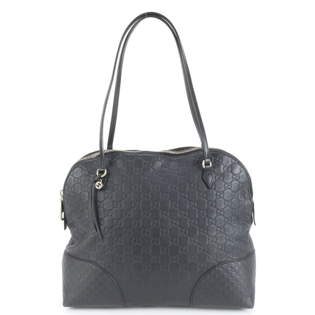 Gucci Bree Micro Guccissima 323673 Leather Tote Bag Shoulder Black Women's: --- Catalog ---Category: SizeSize (HxWxD): 29cm x 34cm x 13cm / 11.41'' x 13.38'' x 5.11''Strap Length: 62cm / 24.4''Category: DesignType: Tote bagColor: BlackGender: WomenMaterial: Leather Category: