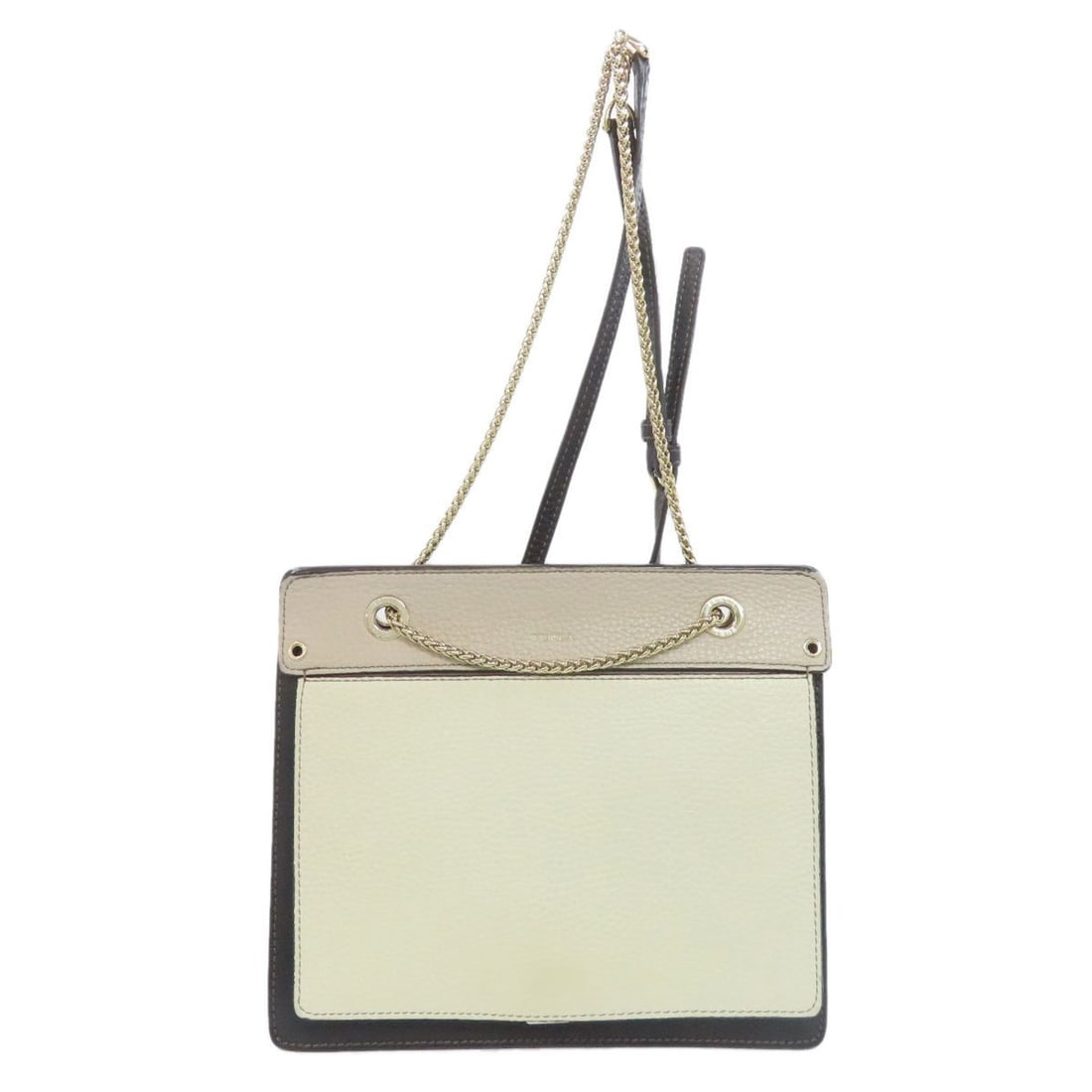 Furla chain bag shoulder leather women's: --- Catalog ---Category: SizeSize (HxWxD): 20cm x 23cm x 8cm / 7.87'' x 9.05'' x 3.14''Category: DesignType: Shoulder bagColor: Beige, Black, CreamGender: WomenMaterial: Leather Category: GeneralBrand