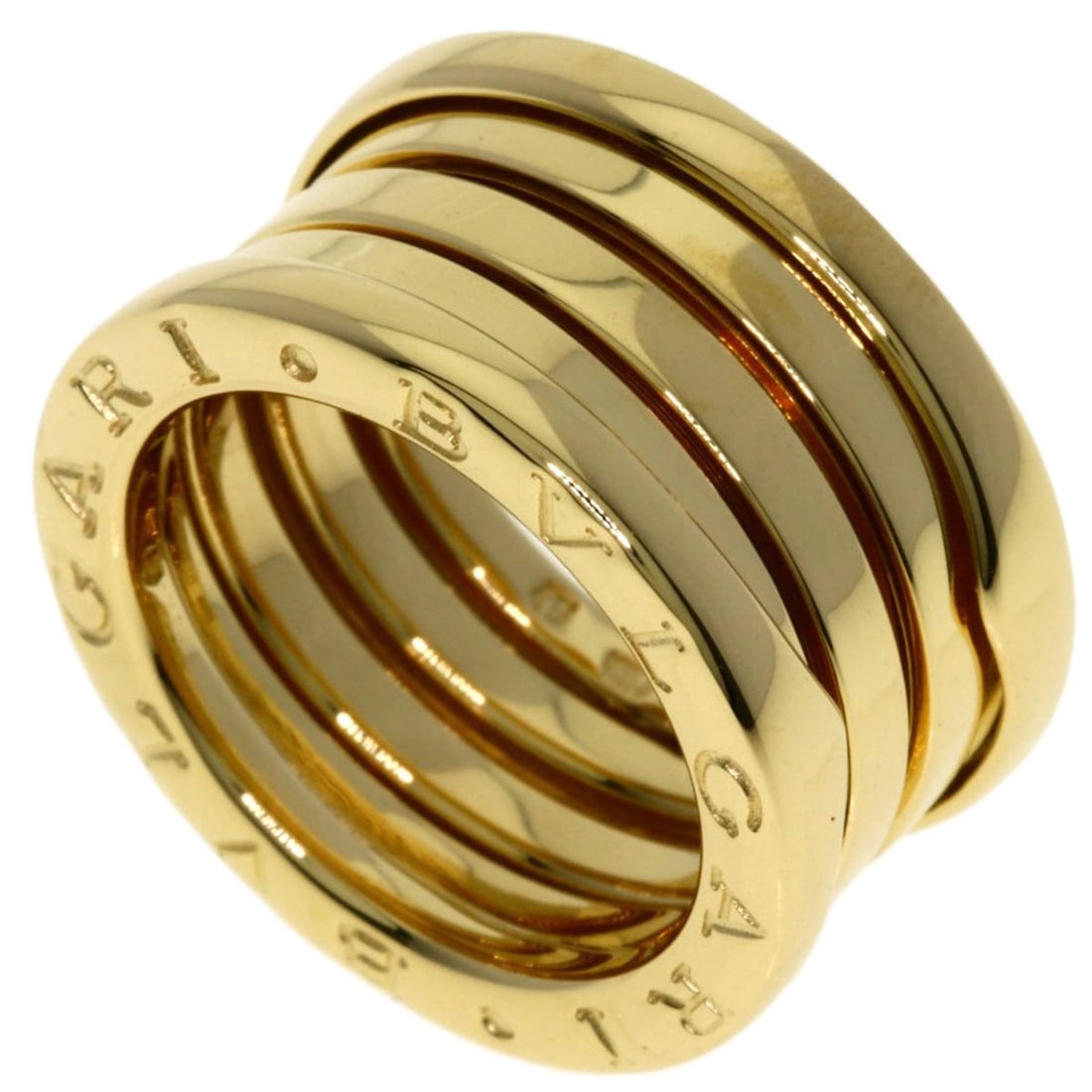 BVLGARI B-zero1 3-Band #48 Ring in 18K Yellow Gold for Women: --- Catalog ---Category: SizeJP Size: 8US Size: 4.5Category: DesignType: Band ringGender: WomenMaterial: Yellow gold (18K)Category: GeneralBrand: Bvlgari--- Item List ---Section: ConditionRanking: Ran