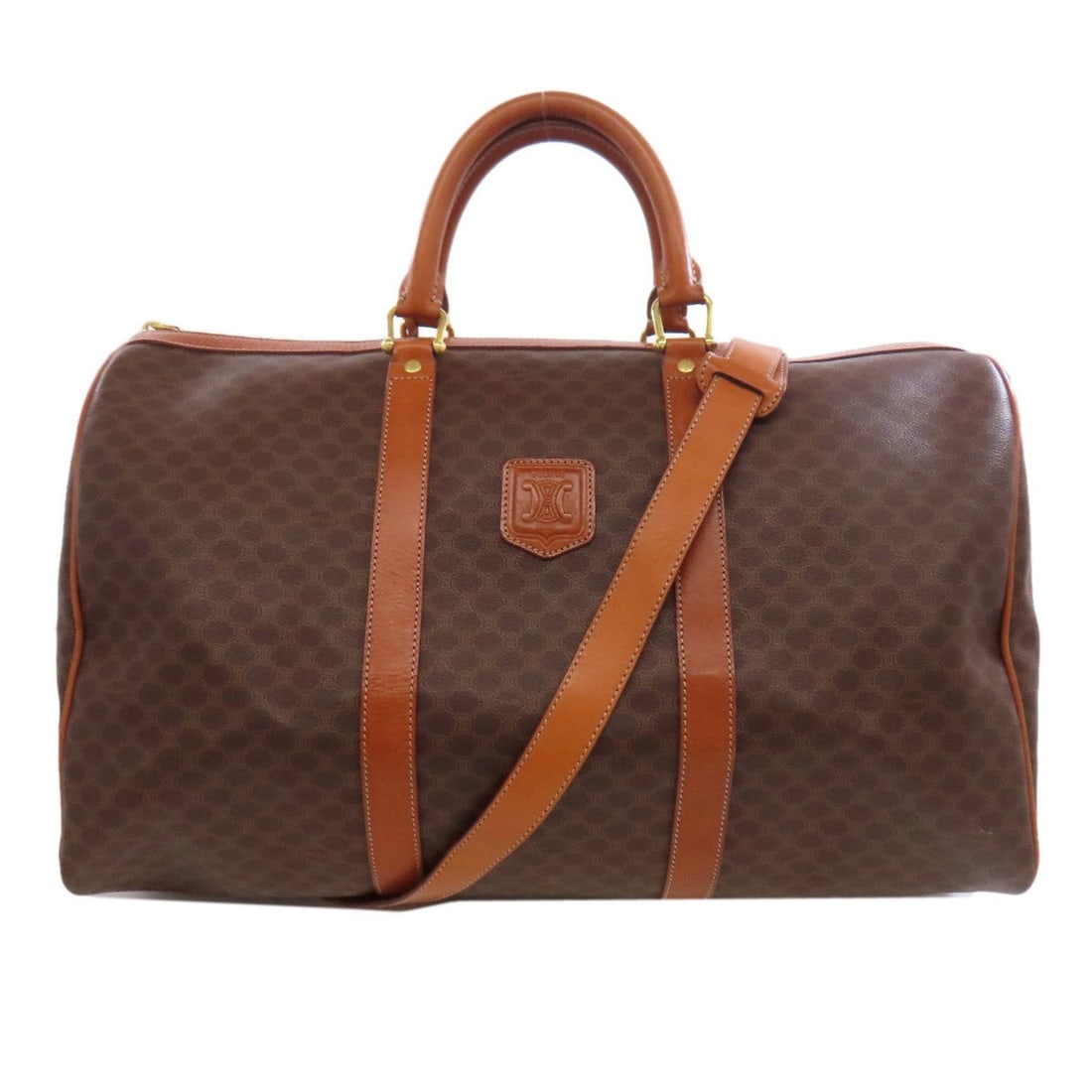 Celine Macadam Boston Bag in PVC for Women: --- Catalog ---Category: SizeSize (HxWxD): 28cm x 45cm x 22cm / 11.02'' x 17.71'' x 8.66''Category: DesignType: Boston bagColor: BrownGender: WomenMaterial: PVC Category: GeneralBrand: Celine--- Item