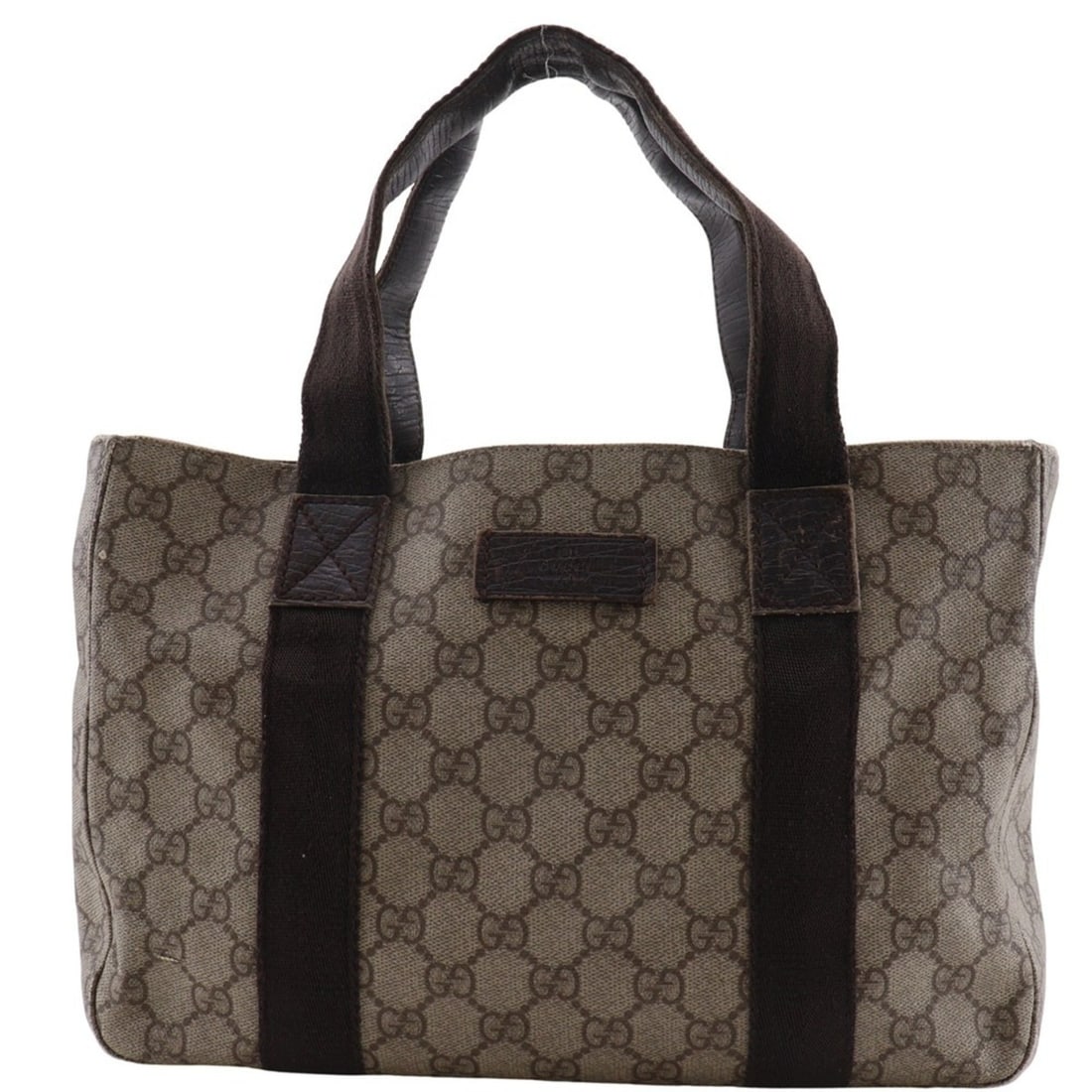 Gucci GUCCI Handbag 141976 GG Supreme Canvas Brown A5 Open Women's: --- Catalog ---Category: SizeSize (HxWxD): 20cm x 29cm x 9cm / 7.87'' x 11.41'' x 3.54''Category: DesignType: HandbagColor: BrownGender: WomenMaterial: GG Supreme Category: GeneralMPN: 141976Brand: Gu