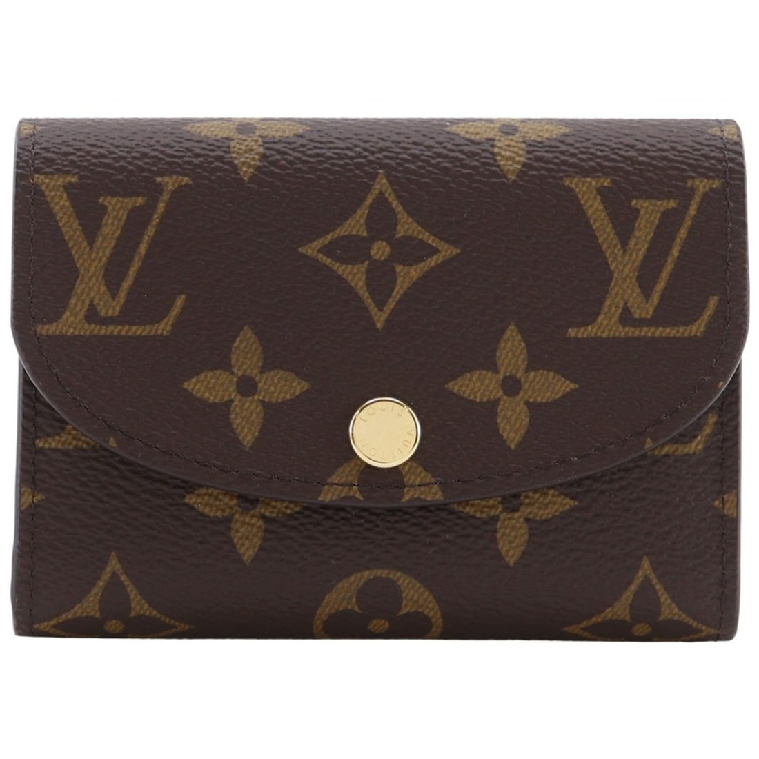 Louis Vuitton Portomone Rosary Coin Case M41939, Monogram Canvas, Fuchsia, Brown, Snap Buttons,: --- Catalog ---Category: SizeSize (HxWxD): 8cm x 11cm x 2cm / 3.14'' x 4.33'' x 0.78''Category: DesignType: Coin purse/coin caseColor: Brown, FuchsiaGender: WomenMaterial: Monogram , Canvas Category: