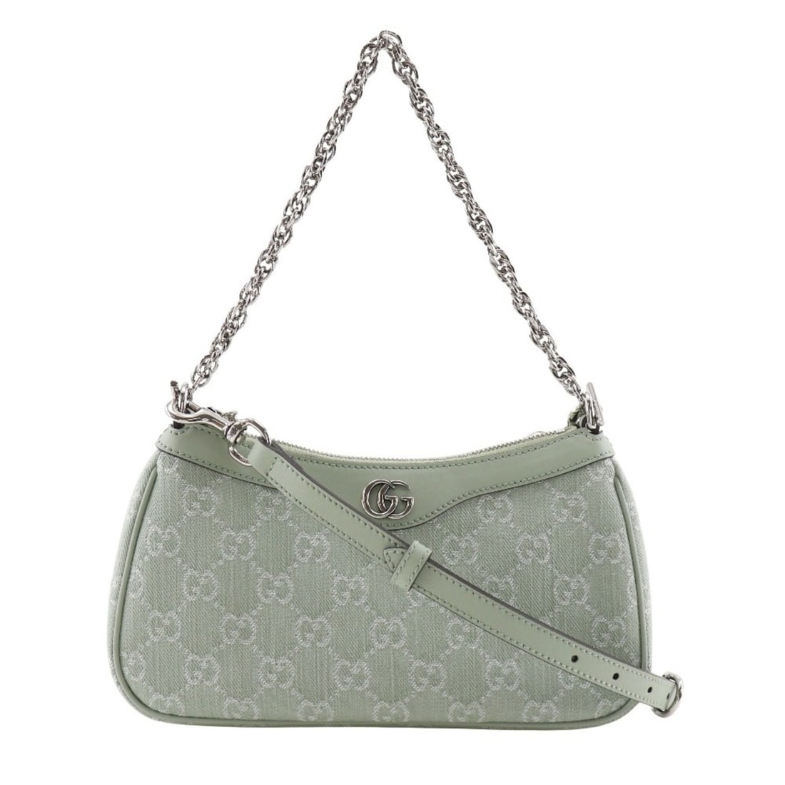 Gucci Off Deer 3-Way Shoulder Bag 784753, GG Canvas, Pale Green, Zipper, Women's: --- Catalog ---Category: SizeSize (HxWxD): 13cm x 25cm x 5.5cm / 5.11'' x 9.84'' x 2.16''Category: DesignType: Shoulder bagColor: Green, Pale greenGender: WomenMaterial: GG canvas Category: GeneralMPN