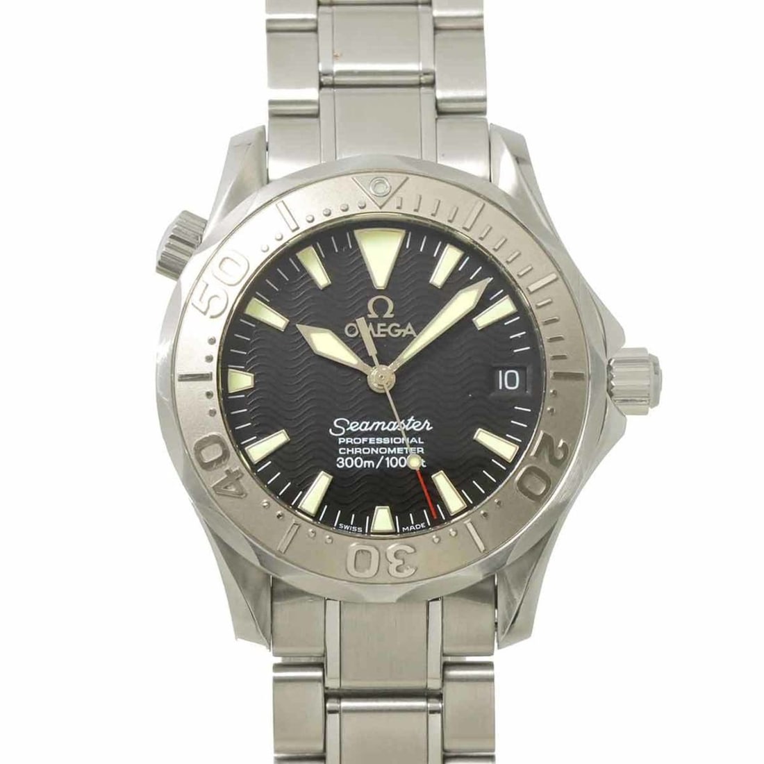 OMEGA Seamaster 300 Two-tone 2236 50 Boys' Watch with Date Display, Black WG Bezel, Automatic: --- Catalog ---Category: SizeWrist Size: 17.5cm / 6.88''Case Diameter: 36mm / 1.42''Category: DesignType: WristwatchGender: BoysColor (Dial): BlackMaterial (Band): Stainless steelMaterial (Case): Stai