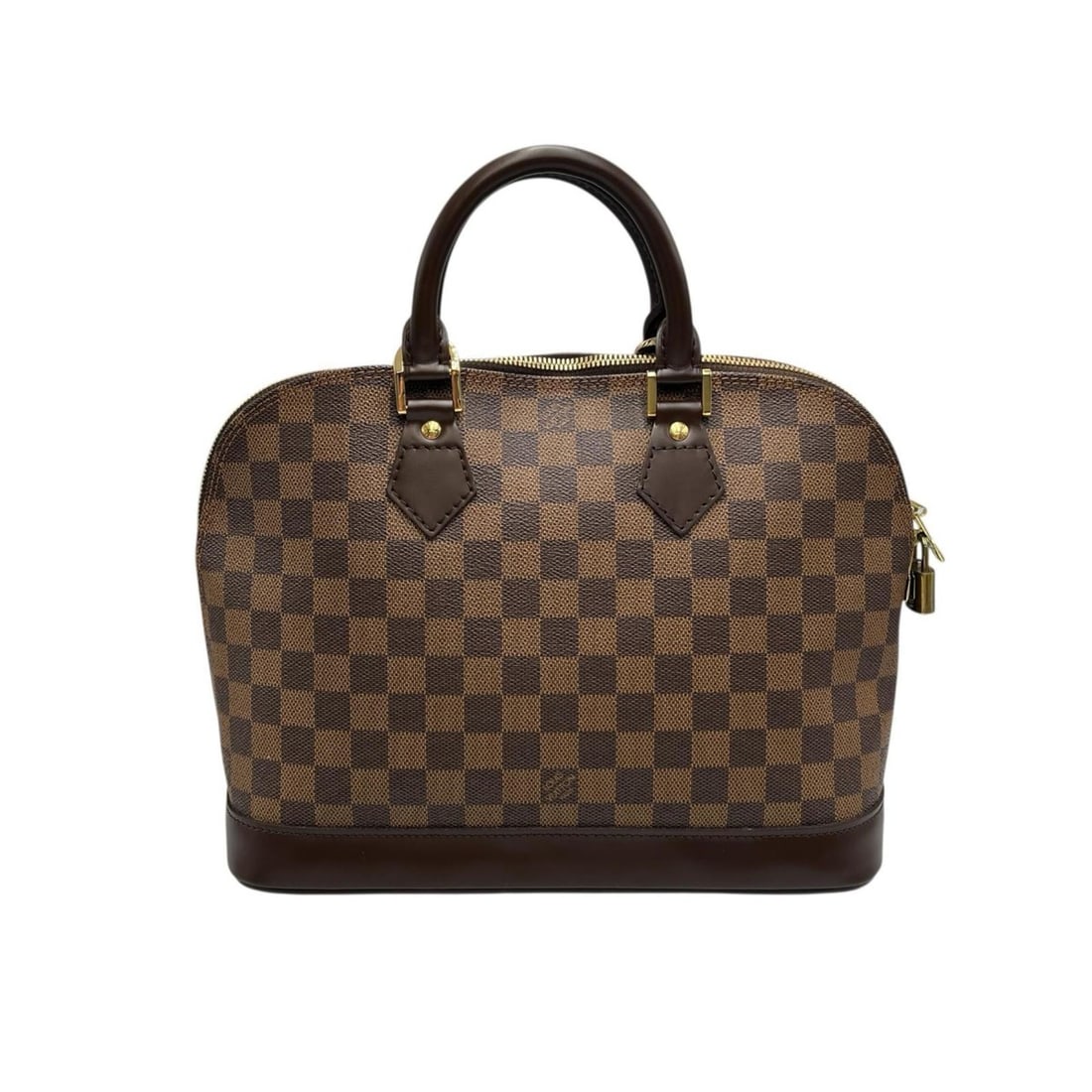 Louis Vuitton Alma PM Handbag N51131 Damier Canvas Brown: --- Catalog ---Category: SizeSize (HxWxD): 24cm x 34cm x 16cm / 9.44'' x 13.38'' x 6.29''Category: DesignType: HandbagColor: BrownGender: Women,MenMaterial: Damier Canvas Category: GeneralMPN: N51131B