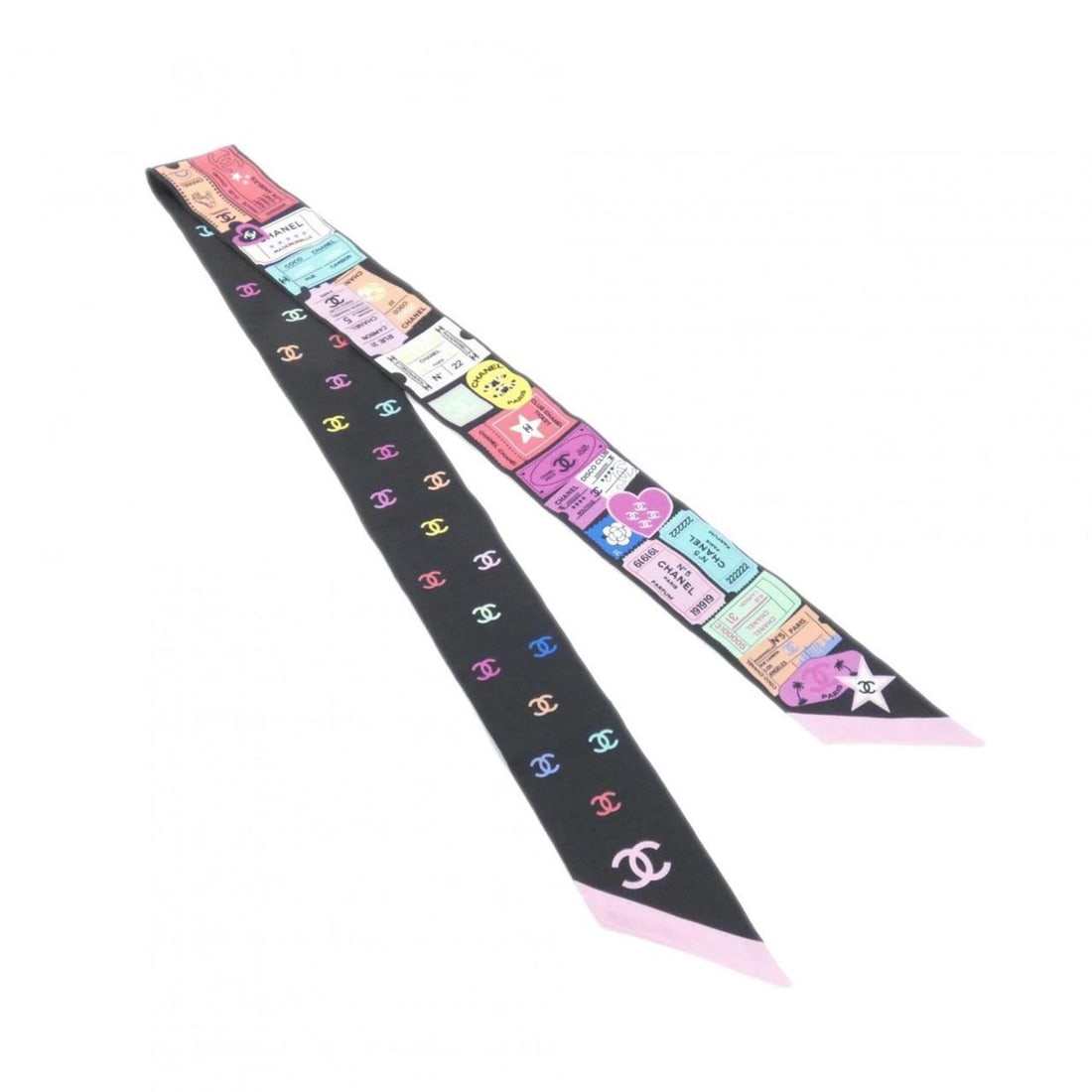 Chanel AA9657 Hairband: --- Catalog ---Category: SizeSize (LxW): 6.5cm x 1.2m / 2.55'' x 47.24''Category: DesignType: HeadbandColor: PinkGender: WomenMaterial: SilkCategory: GeneralBrand: ChanelModel: AA9657--- Item List ---