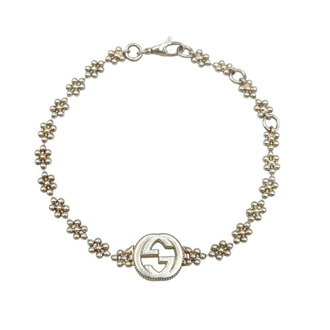 Gucci Bracelet in Silver 925 for Women: --- Catalog ---Category: SizeLength: 19.5cm / 7.67''Category: DesignType: Charm braceletGender: WomenMaterial: Silver 925Category: GeneralBrand: Gucci--- Item List ---Section: ConditionRanking: Rank A