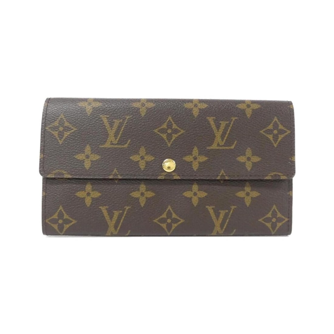 Louis Vuitton Monogram Portefeuille Sarah M61734 Wallet: --- Catalog ---Category: SizeSize (HxWxD): 11cm x 19cm x 2cm / 4.33'' x 7.48'' x 0.78''Category: DesignType: Long wallet (bi-fold)Color: MarronGender: WomenMaterial: Coated canvas Category: GeneralMPN