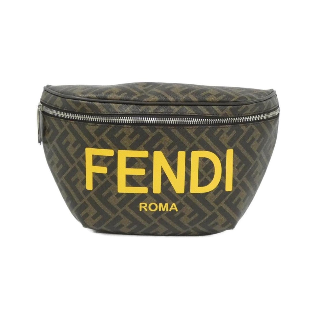 Fendi 7VA562 AJJ4 waist bag: --- Catalog ---Category: SizeSize (HxWxD): 19cm x 20cm x 9cm / 7.48'' x 7.87'' x 3.54''Category: DesignType: Fanny packColor: BrownGender: Women,MenMaterial: Coated canvas Hardware Color: SilverCatego