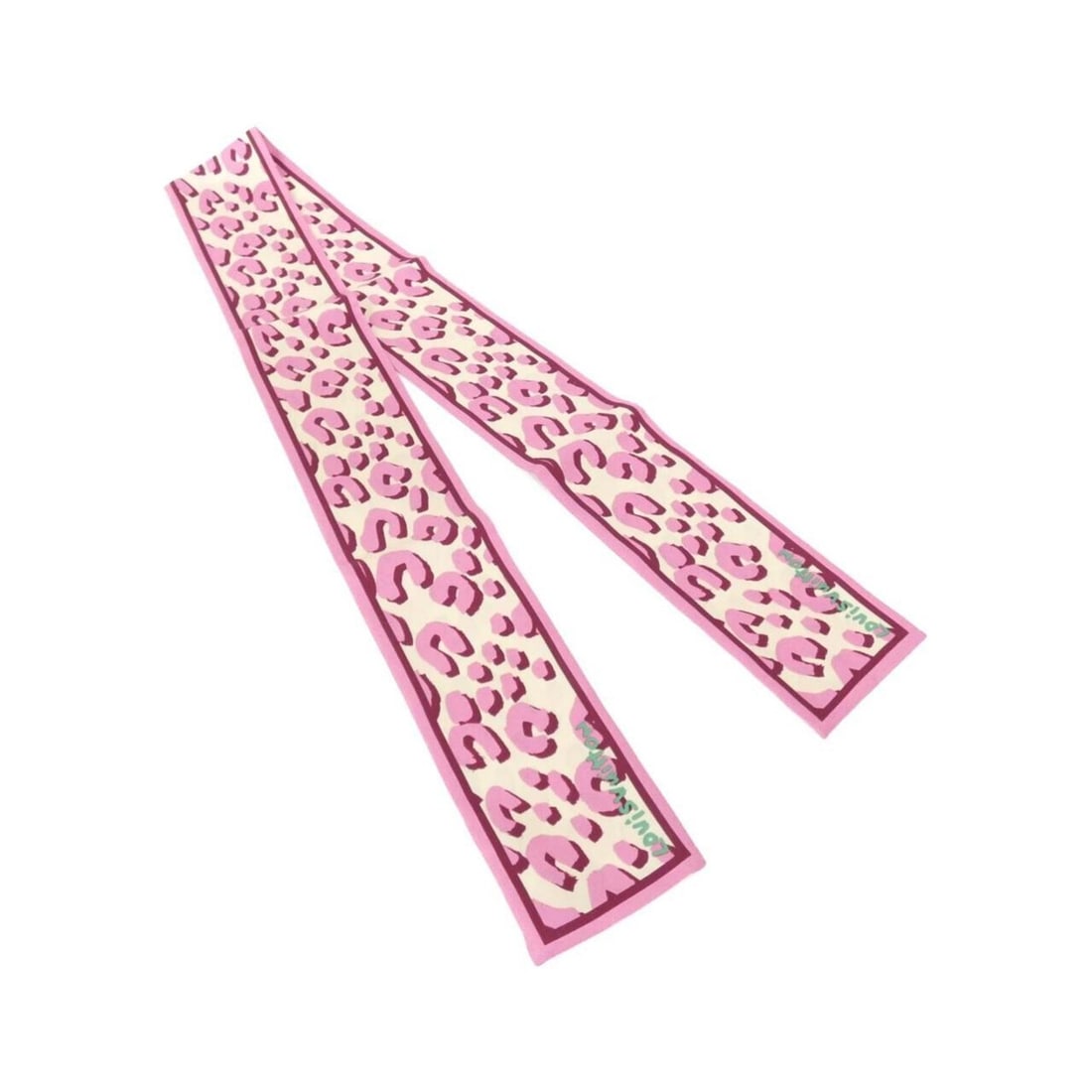 Louis Vuitton Bandeau Leopard Print Scarf M72867: --- Catalog ---Category: SizeSize (LxW): 8cm x 1.2m / 3.14'' x 47.24''Category: DesignType: ScarfColor: PinkGender: WomenMaterial: Silk Category: GeneralBrand: Louis VuittonModel: M72867--- Item List