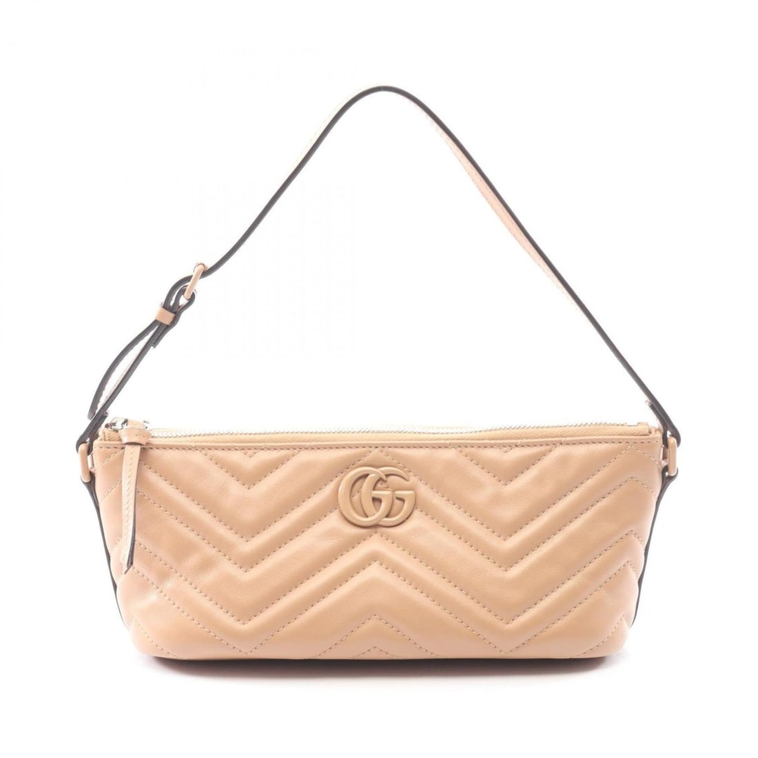 Gucci GG Marmont handbag, leather, women's, beige, 739166: --- Catalog ---Category: SizeSize (HxWxD): 10.5cm x 22cm x 9.5cm / 4.13'' x 8.66'' x 3.74''Category: DesignType: HandbagColor: BeigeGender: WomenMaterial: Leather Category: GeneralMPN: 739166Brand: Gu