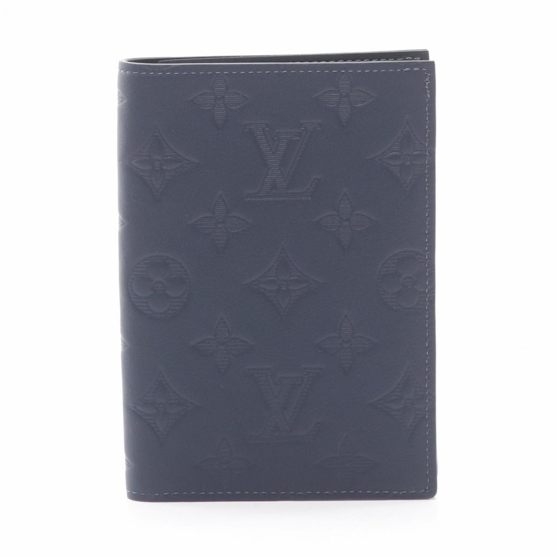 Louis Vuitton Couverture Passport Leather Monogram Shadow Men's Accessory, Navy, M14792: --- Catalog ---Category: DesignType: Passport coverColor: NavyGender: MenMaterial: Monogram Shadow , Leather Category: GeneralMPN: M14792Brand: Louis Vuitton--- Item List ---Section: ConditionRanking: