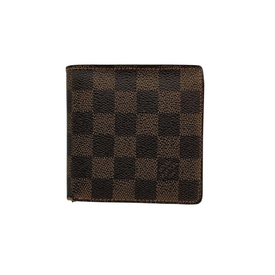 LOUIS VUITTON Damier Ebene Portefeuille Marco Bi-fold Wallet N61675 D4: --- Catalog ---Category: SizeSize (HxWxD): 10cm x 10cm x 2cm / 3.93'' x 3.93'' x 0.78''Category: DesignType: Wallet (bi-fold)Color: BrownGender: MenMaterial: PVC , Leather Category: GeneralMPN: N61675