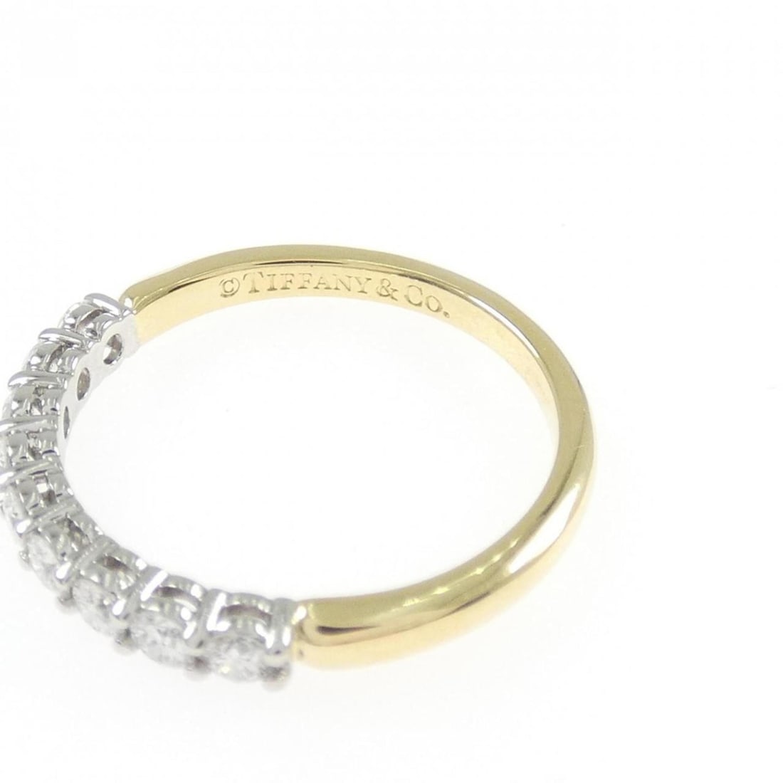 Tiffany Half Circle Shared Prong Setting Ring - 4