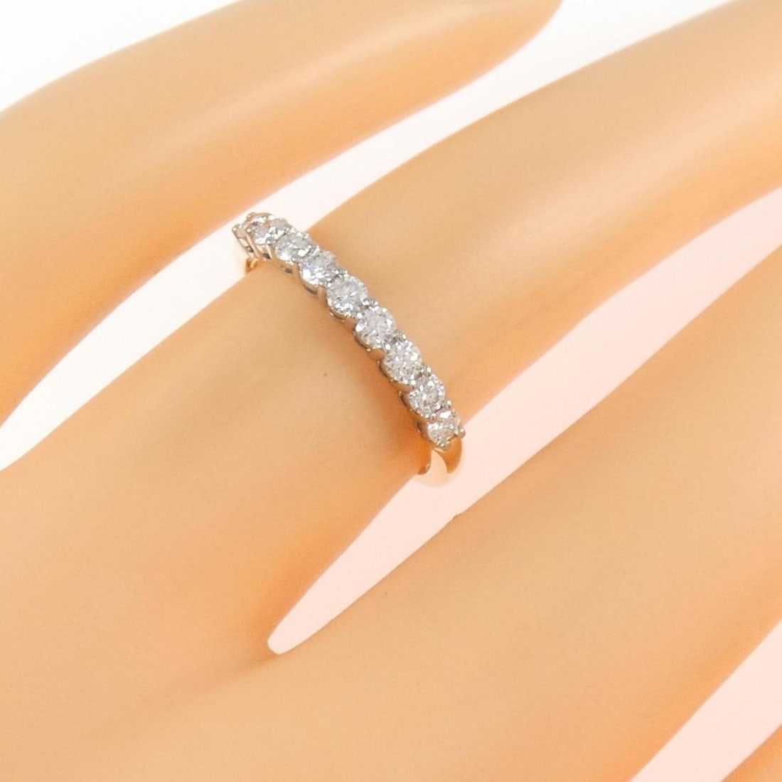 Tiffany Half Circle Shared Prong Setting Ring - 5