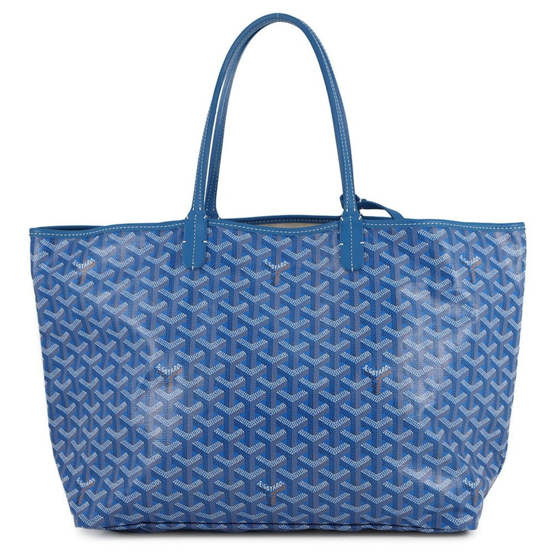 Goyard Saint Louis PM tote bag: --- Catalog ---Category: SizeSize (HxWxD): 27cm x 47cm x 14cm / 10.62'' x 18.5'' x 5.51''Category: DesignType: Tote bagColor: BlueGender: Women,MenMaterial: PVC , Leather Category: GeneralBrand: Goyar