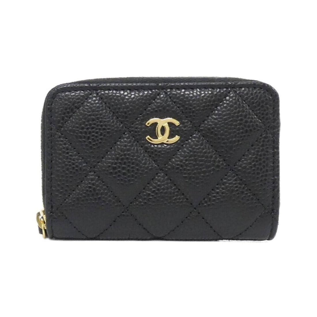 Chanel Timeless Classic Line AP0216 Wallet/Coin Case: --- Catalog ---Category: SizeSize (HxWxD): 8cm x 11cm x 2cm / 3.14'' x 4.33'' x 0.78''Category: DesignType: Coin purse/coin caseColor: BlackGender: WomenMaterial: Grained Calfskin Category: GeneralBra