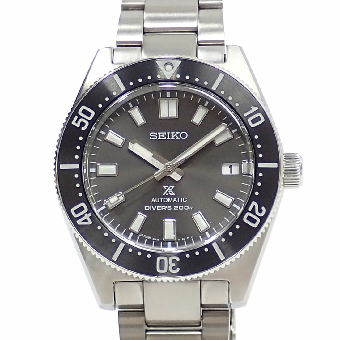 Seiko Prospex Men's Automatic Watch, Stainless Steel, SBDC101, Mechanical: --- Catalog ---Category: SizeWrist Size: 19cm / 7.48''Case Diameter: 40.5mm / 1.59''Category: DesignType: WristwatchGender: MenColor (Dial): BlackMaterial (Band): Stainless steelMaterial (Case): Stain