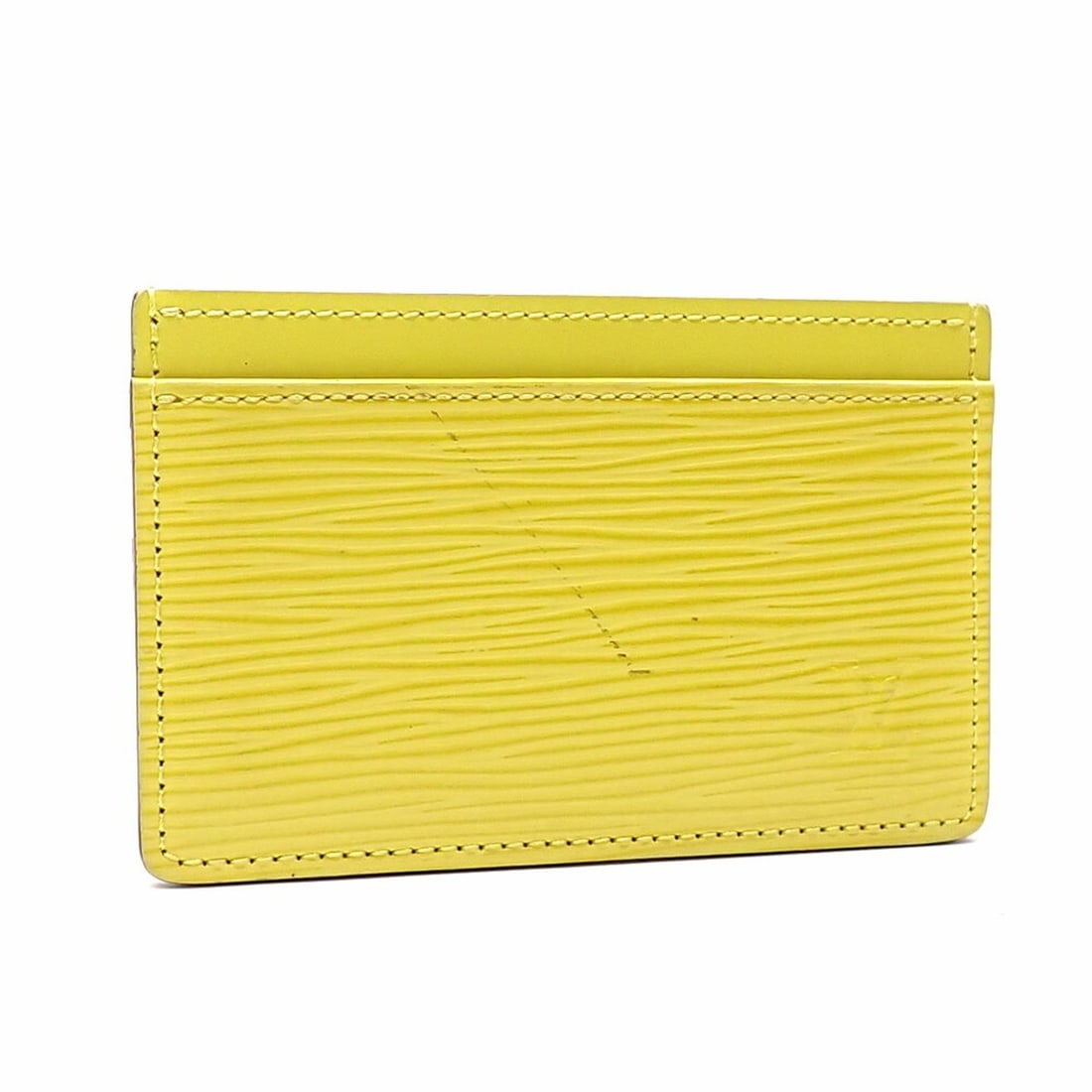 Louis Vuitton Epi Card Case, Porte Carte Sample, Women's, M60518, Pistache Yellow-Green: --- Catalog ---Category: DesignType: Card caseColor: Green, Pistache, YellowGender: WomenMaterial: Epi leather Category: GeneralMPN: M60518Brand: Louis VuittonCategory: Physical PropertiesSize (HxWxD)