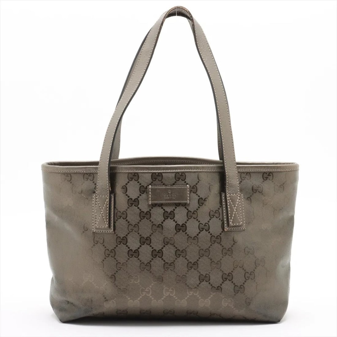 Gucci GG Imprime 211138 Leather Tote Bag Shoulder Handbag Women's: --- Catalog ---Category: SizeSize (HxWxD): 21cm x 28cm x 9cm / 8.26'' x 11.02'' x 3.54''Category: DesignType: Tote bagColor: GoldGender: WomenMaterial: Leather , Coated canvas Category: GeneralLine: G