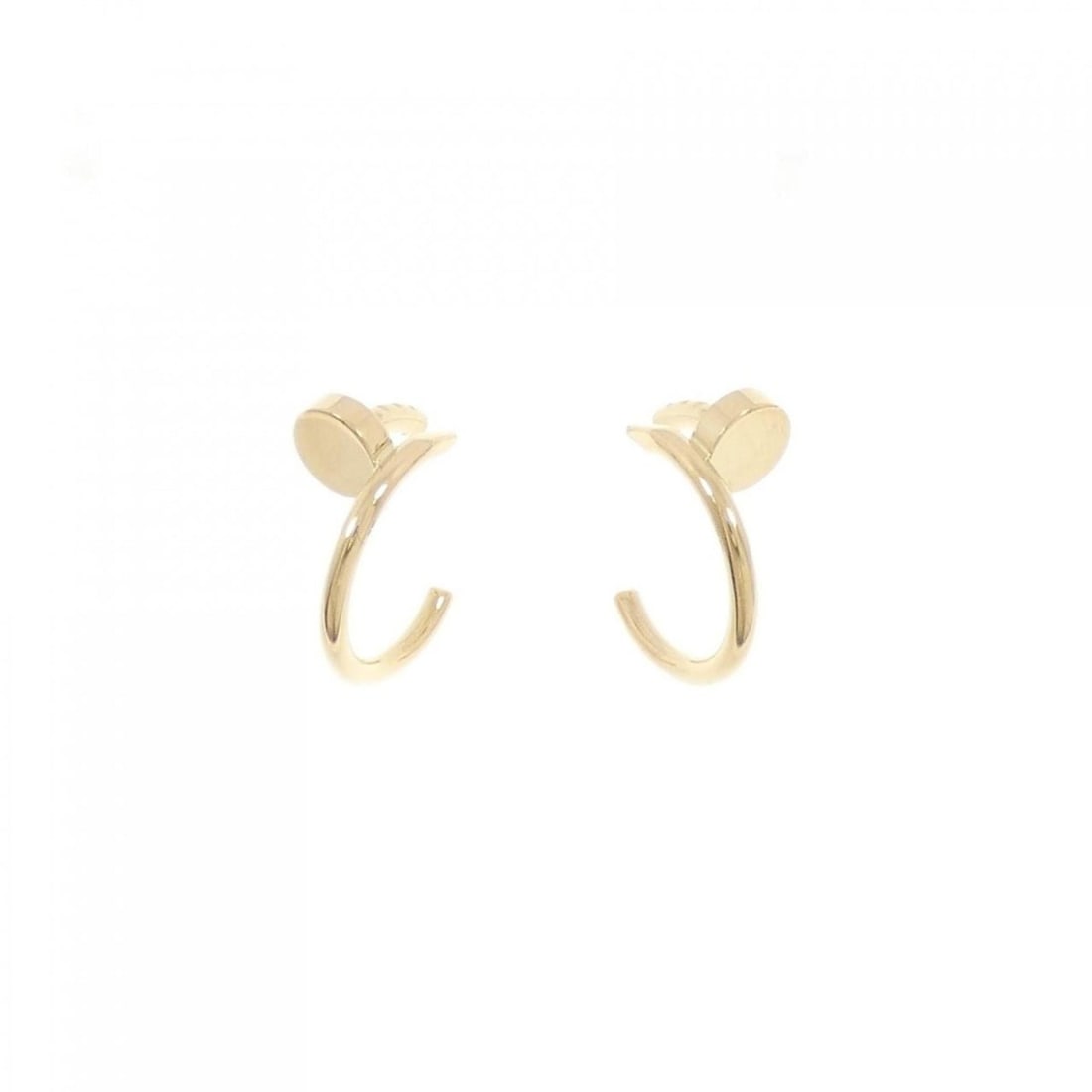 Cartier Juste un Clou Earrings: --- Catalog ---Category: SizeSize (HxWxD): 18.70mm x 7.70mm / 0.74'' x 0.30''Category: DesignType: Stud earringsGender: WomenMaterial: Yellow gold (18K)Category: GeneralMPN: B8301235Brand: Cartier---