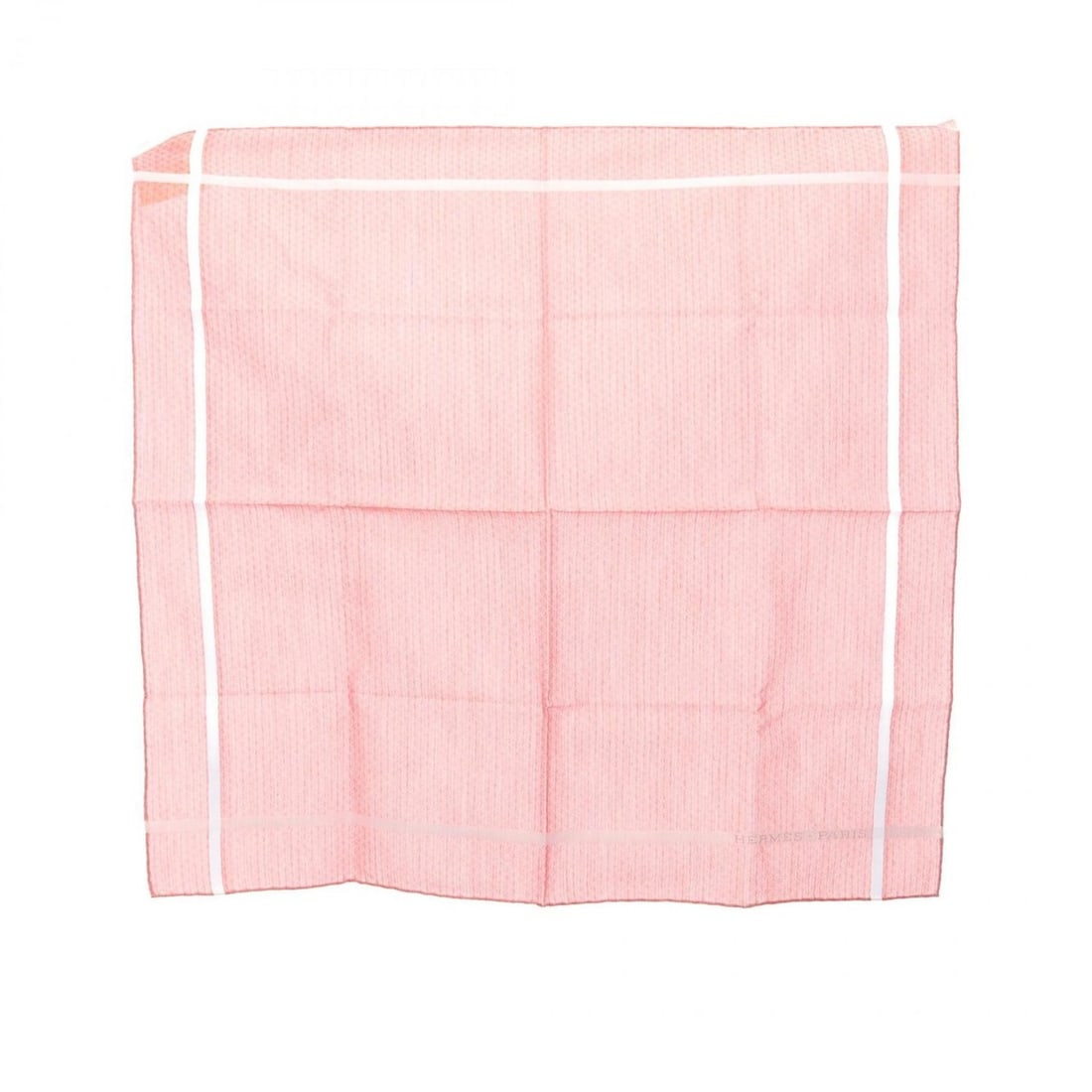 Hermes Hermès Jacquard H Scarf, Cotton, Women's, Red and White: --- Catalog ---Category: SizeSize (LxW): 46cm x 46cm / 18.11'' x 18.11''Category: DesignType: ScarfColor: Red color, WhiteGender: WomenMaterial: Cotton Category: GeneralBrand: Hermes--- Item List ---S