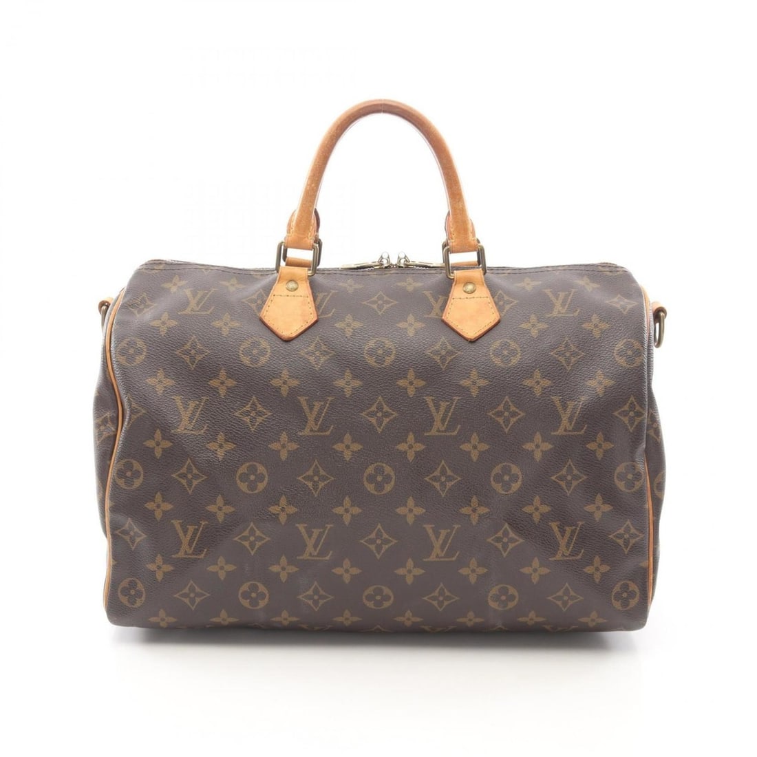 Louis Vuitton Speedy Bandouliere 35 Monogram Handbag, Coated Canvas and Leather, Women's, Brown,: --- Catalog ---Category: SizeSize (HxWxD): 24cm x 35cm x 18.5cm / 9.44'' x 13.77'' x 7.28''Category: DesignType: HandbagColor: Brown, MonogramGender: WomenMaterial: Monogram , Leather Category: Genera