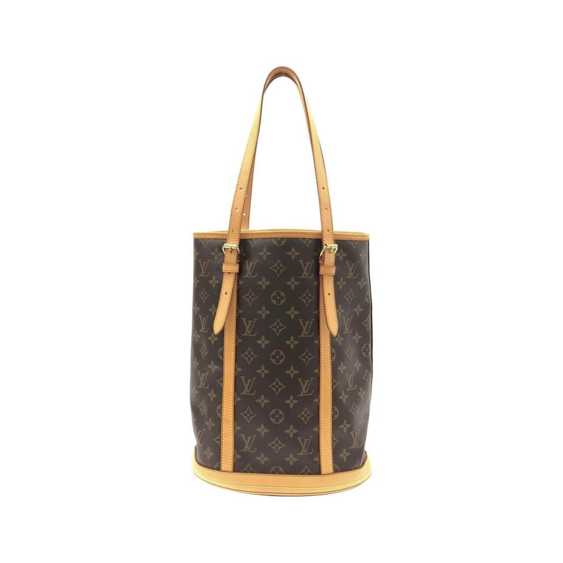Louis Vuitton Monogram Bucket 27cm M42236 Shoulder Bag: --- Catalog ---Category: SizeSize (HxWxD): 35.5cm x 30cm x 20cm / 13.97'' x 11.81'' x 7.87''Category: DesignType: Shoulder bagColor: BrownGender: WomenMaterial: Coated canvas Category: GeneralMPN: M42