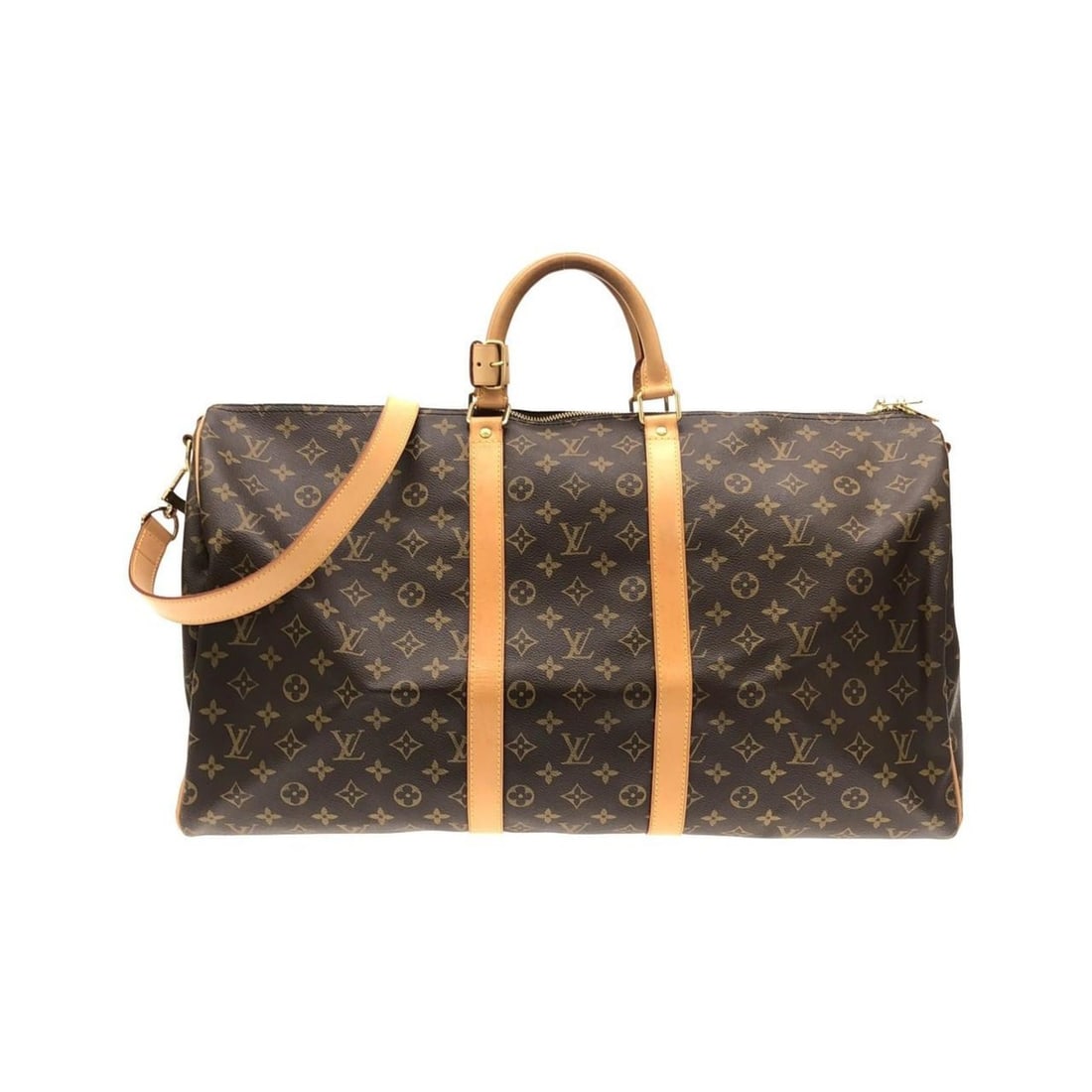 Louis Vuitton Monogram Keepall Bandouliere 55cm M41414 Boston Bag: --- Catalog ---Category: SizeSize (HxWxD): 29cm x 55cm x 25cm / 11.41'' x 21.65'' x 9.84''Category: DesignType: Boston bagColor: BrownGender: WomenMaterial: Coated canvas Category: GeneralMPN: M41414B