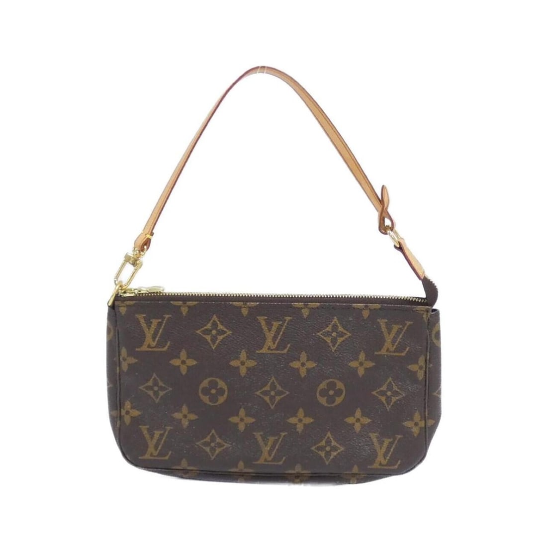 Louis Vuitton Monogram Pochette Accessoires M51980 Accessory Pouch: --- Catalog ---Category: SizeSize (HxWxD): 13cm x 23cm x 4cm / 5.11'' x 9.05'' x 1.57''Category: DesignType: Pochette, PouchColor: MarronGender: WomenMaterial: Coated canvas Category: GeneralBrand: Lo